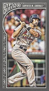 2015 Topps GQ Mini Var 25 Matt Carpenter