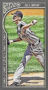2015 Topps GQ Mini Var 29 Chris Sale