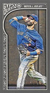 2015 Topps GQ Mini Var 30 Jose Bautista