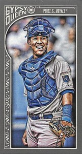 2015 Topps GQ Mini Var 50 Salvador Perez