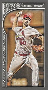2015 Topps GQ Mini Var 59 Adam Wainwright