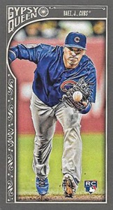 2015 Topps GQ Mini Var 91 Javier Baez