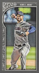 2015 Topps GQ Mini Var 95 Corey Kluber