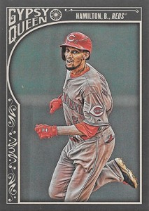 2015 Topps GQ Var 105 Billy Hamilton