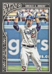 2015 Topps GQ Var 111 Adrian Gonzalez
