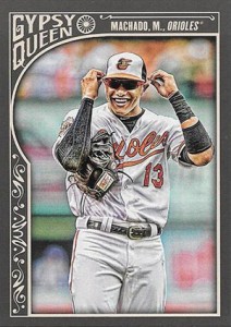 2015 Topps GQ Var 117 Manny Machado