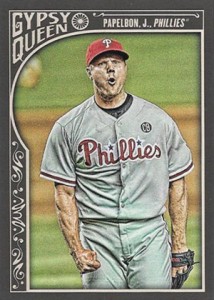 2015 Topps GQ Var 136 Papelbon