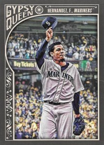 2015 Topps GQ Var 150 Felix Hernandez