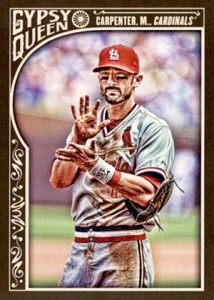 2015 Topps GQ Var 25 Carpenter