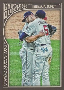 2015 Topps GQ Var 26 Freddie Freeman