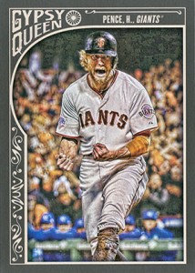 2015 Topps GQ Var 261 Hunter Pence