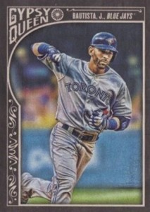 2015 Topps GQ Var 30 Jose Bautista