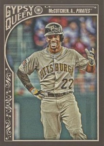 2015 Topps GQ Var 34 Andrew McCutchen