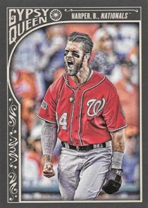 2015 Topps GQ Var 45 Bryce Harper