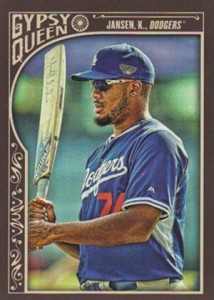 2015 Topps GQ Var 62 Jansen