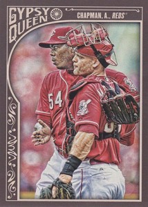 2015 Topps GQ Var 71 Aroldis Chapman