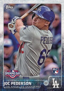 Joc Pederson Rookie Bubble Pulsar Refractor 2015 Topps Chrome Update! –