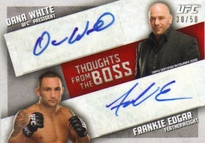 2010 Topps UFC Autographs #FACV Cain Velasquez 1st Signature