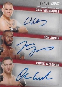 2010 Topps UFC Autographs #FACV Cain Velasquez 1st Signature