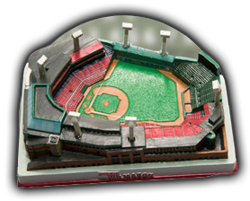 Full Set of Exact Replicas of the Boston Red Sox Fenway Park 