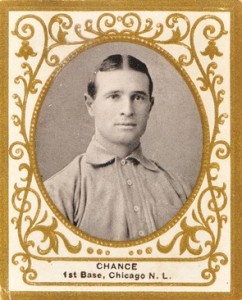 1909 T204 Ramly Baseball Frank Chance