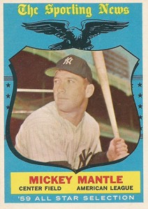 Mickey Mantle 1969 Topps Baseball Card #412 Mickey Mantle Checklist Un