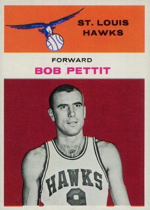 Not in Hall of Fame - 1. Bob Pettit