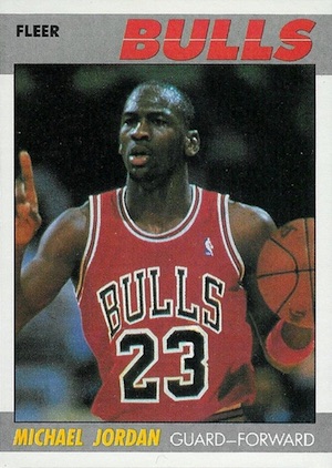 Michael jordan hot sale 1988 fleer