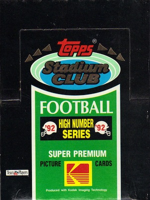 Pick Your Card! 1992 Stadium Club FB Singles #500-700 + Inserts – Free Shipping