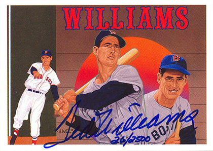 Top 10 Ted Williams Cards Span 4 Decades