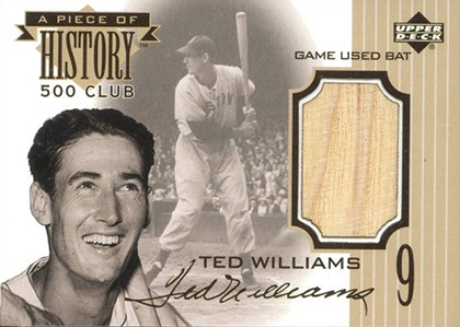 Ted Williams 1939 Rookie #9 Signed Authentic Boston Red Sox Jersey