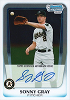 Sonny Gray Rookie Cards and Key Prospect Cards Guide