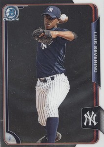 2015 Bowman Chrome Prospect Base