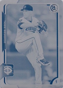 2015 Bowman Chrome Prospect Printing Plate