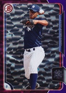 2015 Bowman Purple Ice