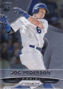 Joc Pederson 2015 Stadium Club #89 Rookie Card PGI 10 Dodgers