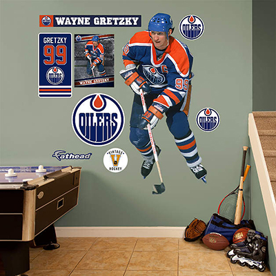 Fathead NHL Los Angeles Kings Wayne Gretzky Wall Decal - 71-71504