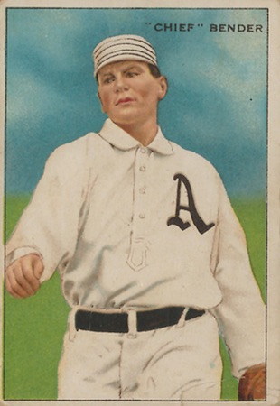 1912 T227 Series of Champions Baseball Chief Bender