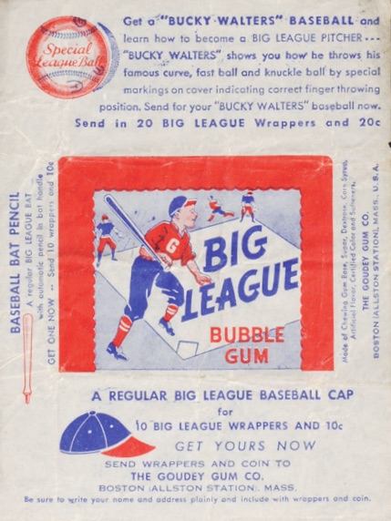 1941 Goudey Baseball Wrapper Pack