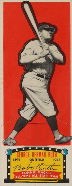 Issued by Topps Chewing Gum Company, Card Number 5, Phil Rizzuto,  Shortstop, New York Yankees, from the Topps Red/ Blue Backs series (R414-5)  issued by Topps Chewing Gum Company