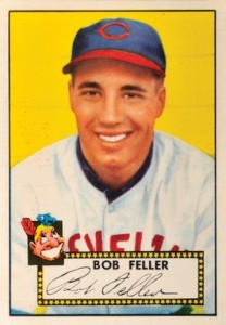 2015 Bob Feller 1950 Topps Highlight Of The Year Insert