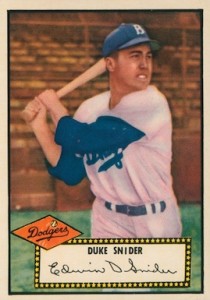 Top 10 Duke Snider Baseball Cards 10