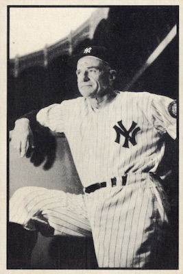 1953 Bowman Baseball Black White Casey Stengel