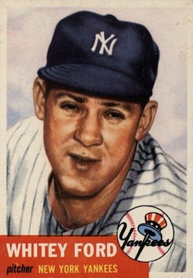  1953 Topps # 82 Mickey Mantle New York Yankees