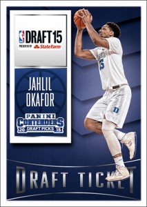 Karl-Anthony Towns, Jahlil Okafor Among Draft Picks Signing Exclusive Deals with Panini 2