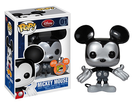 Funko Pop! Disney 01 Mickey Mouse True Original 90 Years Limited Variant  Figure - We-R-Toys