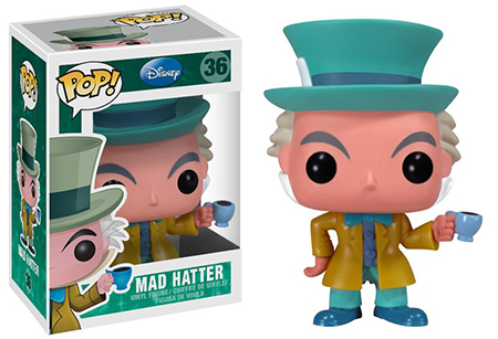 Disney Ultimates Alice Wonderland Mad Hatter Action Figure