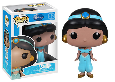 Funko POP! Disney Aladdin: Prince Ali, Jasmine in Disguise (Possible  Limited Chase Edition), Elephant Abu, Genie with Lamp (Collector's  Edition)