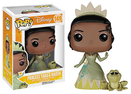 princess and the frog figure set