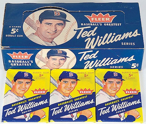 1959 Fleer Ted Williams W/babe Ruth 75 Red Sox Vintage MLB 